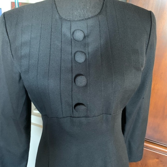 Vintage Cynthia Howie Vintage Black Dress‎ - Picture 4 of 16